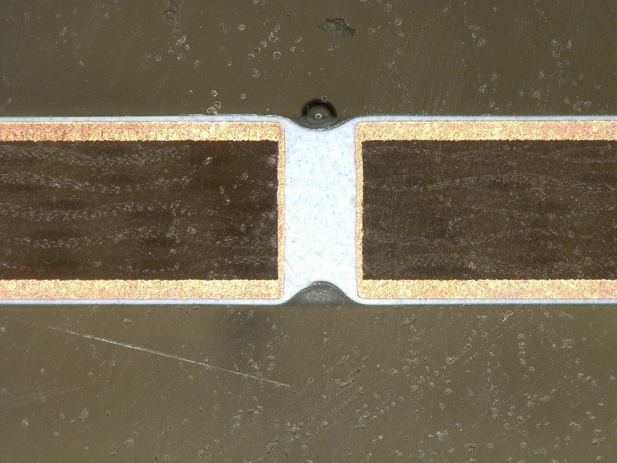Thick-Copper PCB with 105µm Cu