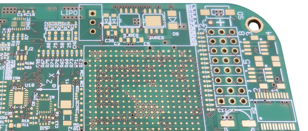 2 layer PCB 80x100 mm from Multi Circuit Boards